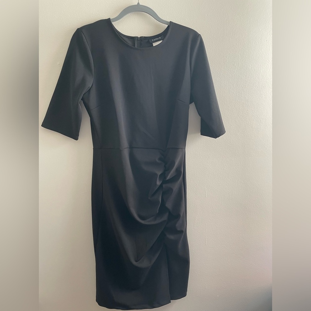 B. Darlin Women’s/Junior’s Size 13/14 Ruched Black Dress